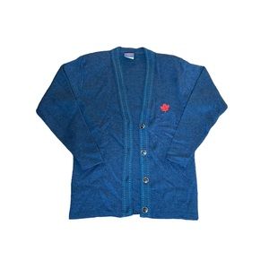 Vintage Air Canada Knit Cardigan S